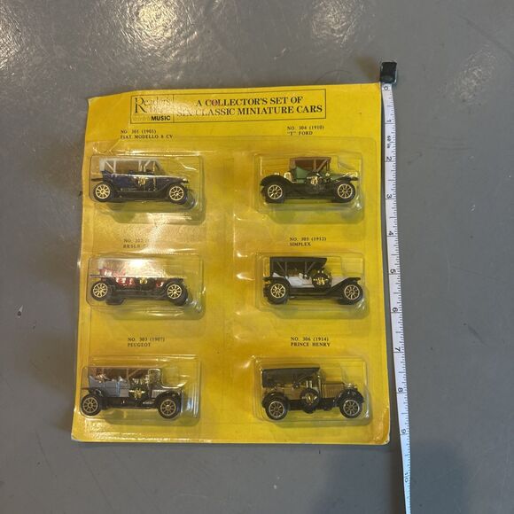 Reader’s Diegest Collector’s Set Of Six Classic Miniature Cars - Picture 7 of 7